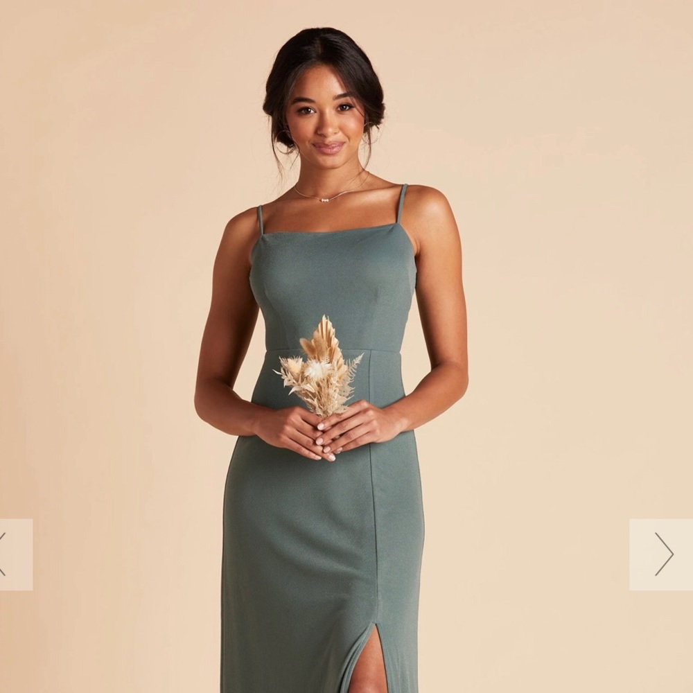 Birdy Grey Benny Crepe Dress in Sea Glass (Including Alterations)